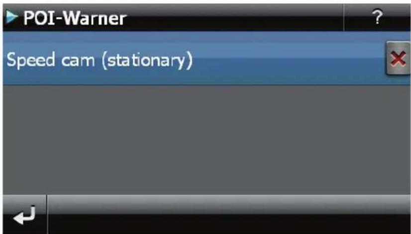 POI-Warner Speed cam (stationary)