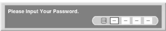 Please Input Your Password.