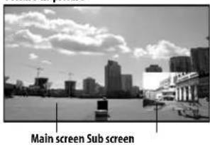 Main screen Sub screen
