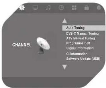 OK OLE 244 B-D4 - Señal DVB-C (Cable) - 1