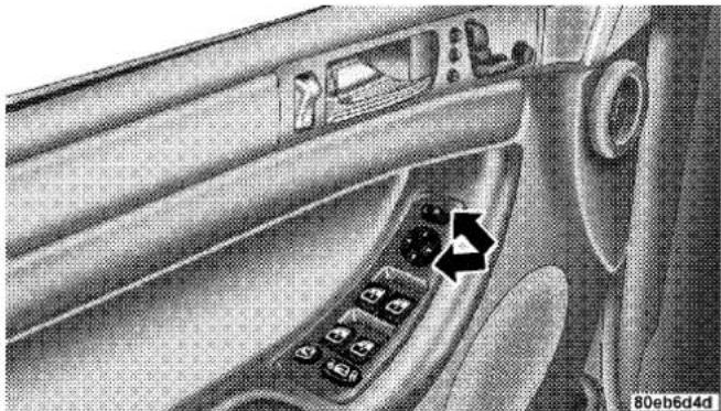 Chrysler Pacifica (2008) - Power Remote-Control Mirrors - 1