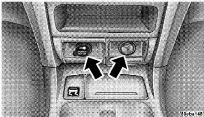 Chrysler Pacifica (2008) - ELECTRICAL POWER OUTLETS - 1