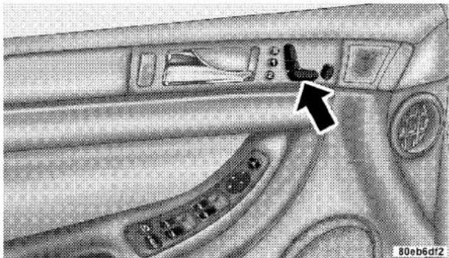 Chrysler Pacifica (2008) - 10-Way Driver's Power Seat — If Equipped - 1