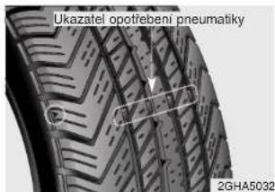 Ukazatel opotrebeni pneumatiky 2GHA5032