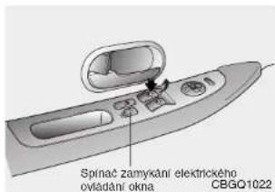 Spínac zamykání elektrického ovladání okna CBGQ1022