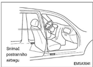 Snimač postranního airbagu EMSA3041