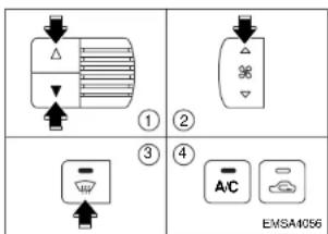① ② ③ ④ A/C EMSA4056