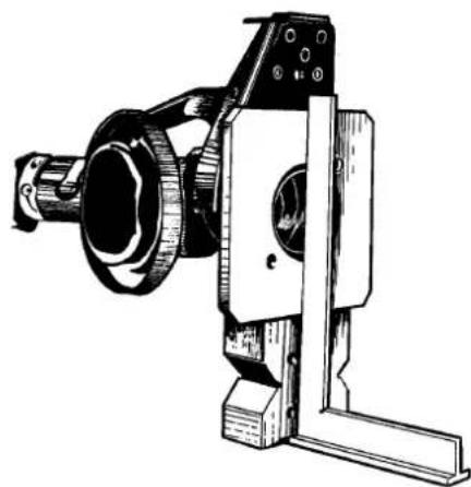 Technical line drawing of a mechanical device with no visible text or symbols