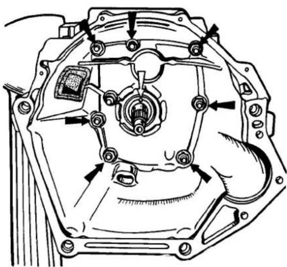 Technical line drawing of a mechanical assembly with no visible text or symbols
