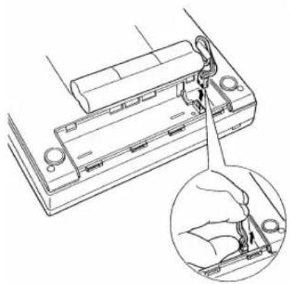 SEIKO DPU-414 - Removing the Battery Pack - 2