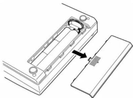 SEIKO DPU-414 - Removing the Battery Pack - 1