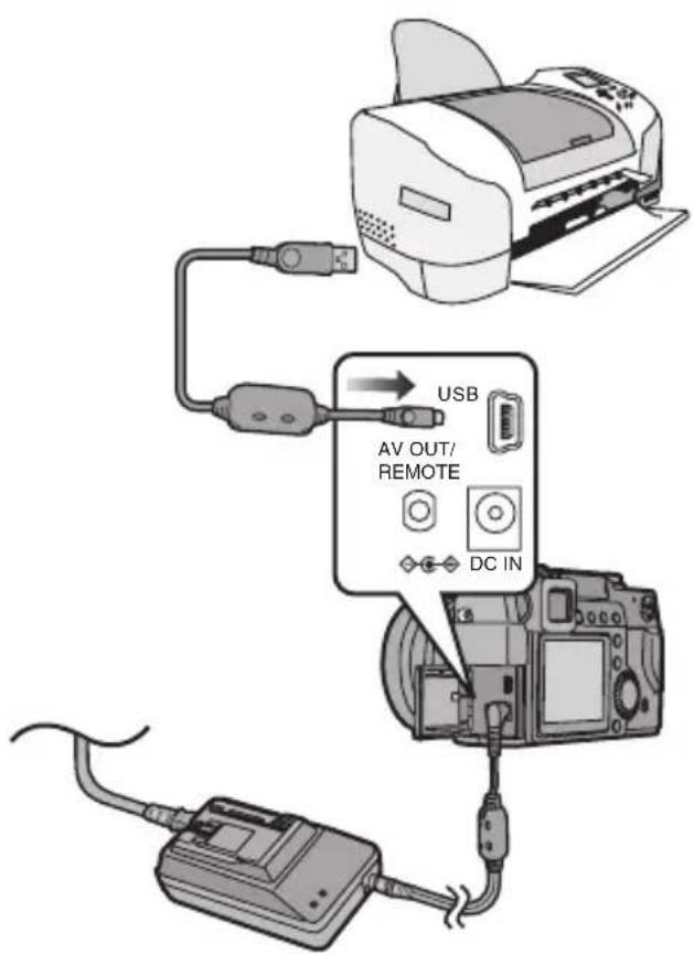 USB AV OUT/ REMOTE DC IN