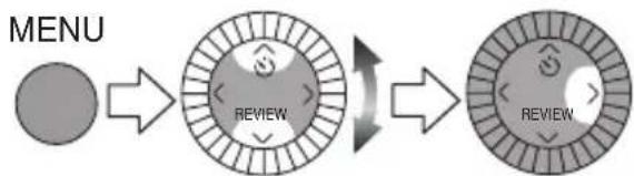 PANASONIC Lumix DMC-LC1PP - Select [ROTATE]. - 2