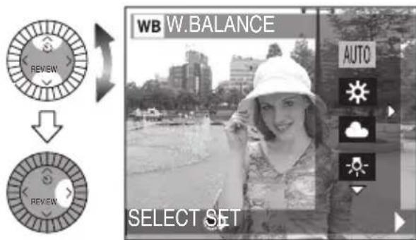 WB W.BALANCE AUTO SELECT SET