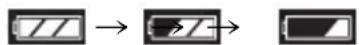 PANASONIC Lumix DMC-LC1PP - Battery indication - 1