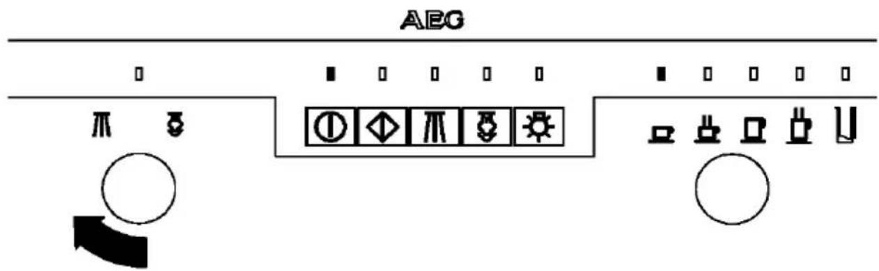 AEG PE 8039M - PROGRAMMING THE QUANTITY OF HOT WATER - 4