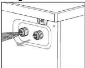 BOMANN WA 5710 - Cleaning the Water Inlet Filter - 1