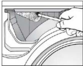 BOMANN WA 5710 - Cleaning the detergent drawer and drawer housing - 3
