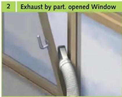 2 Exhaust by part. opened Window