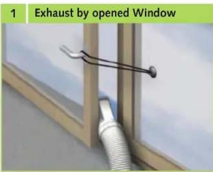 1 Exhaust by opened Window