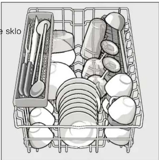 BOSCH SRS 55M58 - Šálky a sklenice - 1