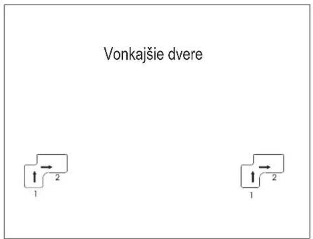 Vonkajšie dvere 1 2 1 2