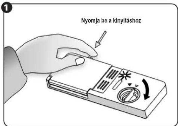 Nyomja be a kinyitáshoz
