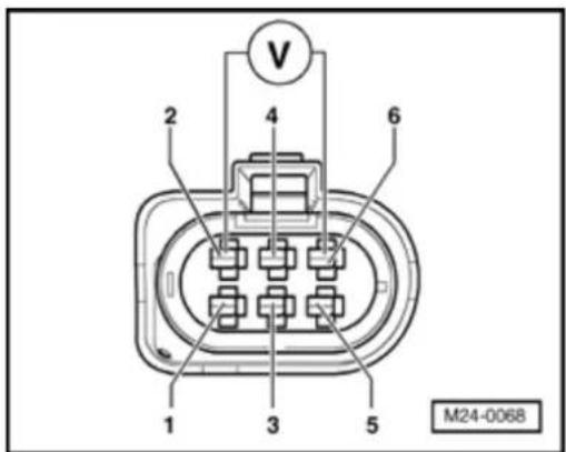 V 2 4 6 1 3 5 M24-0068