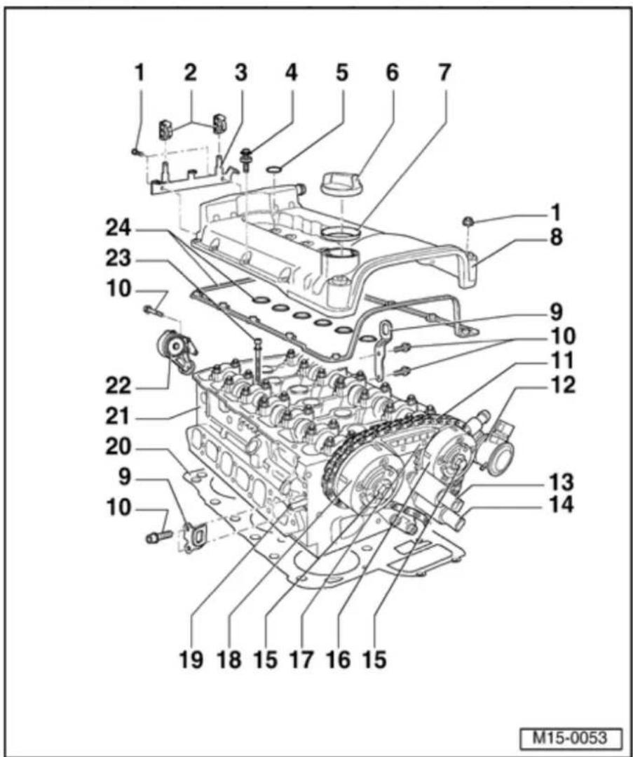 1 2 3 4 5 6 7 1 8 24 23 10 9 10 11 12 22 21 20 9 10 13 14 19 18 15 17 16 15 M15-0053