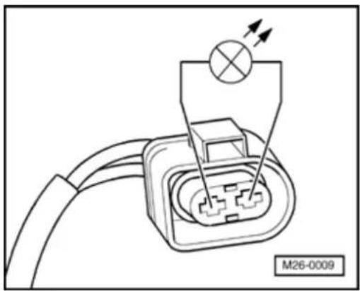 VOLKSWAGEN Golf GTI (2001) - Activating Secondary Air Injection (AIR) Solenoid Valve -N112-: - 3