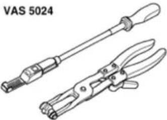 VOLKSWAGEN Golf GTI (2001) - With and without coolant system charging unit VAS 6096 - 6