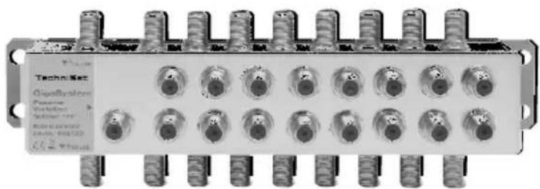 TECHNISAT GigaSystem 17/8 G - Passive distributor 17P (Art. No. 0000/3268) - 1