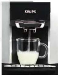 KRUPS EA 900030 - - Naplňte šálek uvedeným objemem mléka. - 3
