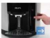KRUPS EA 900030 - Hlavní manipulace s přístrojem - 3
