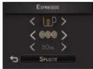 KRUPS EA 900030 - Espresso pomocí nabídky "Mleté kávy" - 6