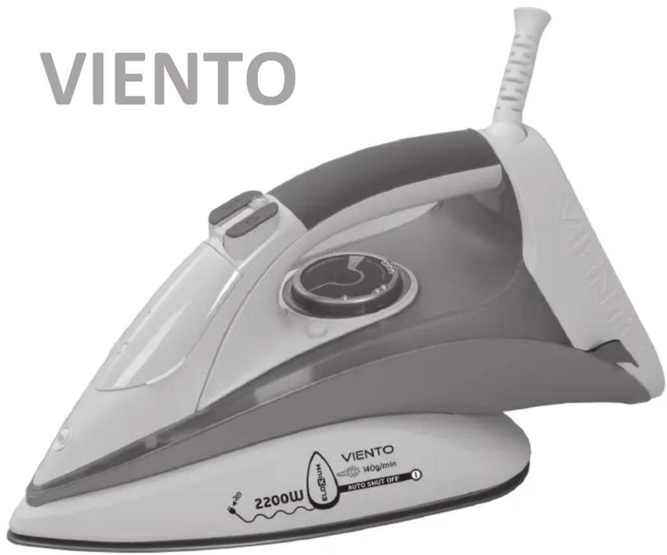 VIENTO 2200W ELOXUM VIENTO 140g/min AUTO SHUT OFF