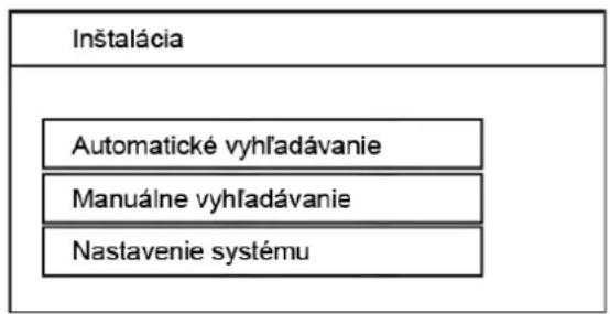 HYUNDAI PDPD 756 DVBT - Režim DVB hlavného menu - 1