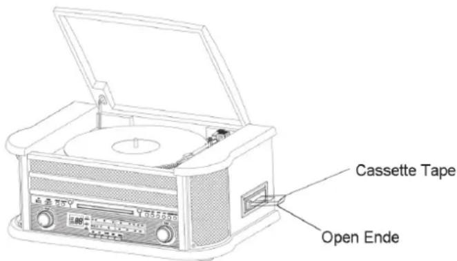 Cassette Tape Open Ende