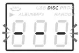 USB DISC PROG ALBUMMP3 RANDOM