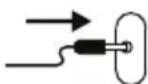 ECG BT 100 - Verwendung des AUX-IN-Eingangs - 1