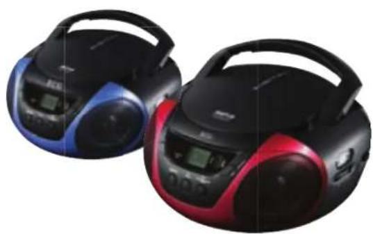 ECG CDR 777 - CDR 699 USB BLUE/RED - 1