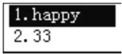 1.happy 2.33
