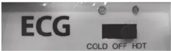ECG COLD OFF HOT