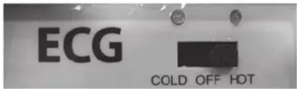 ECG COLD OFF HOT