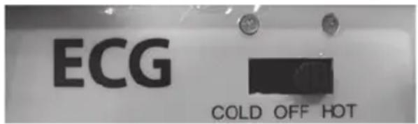 ECG COLD OFF HOT
