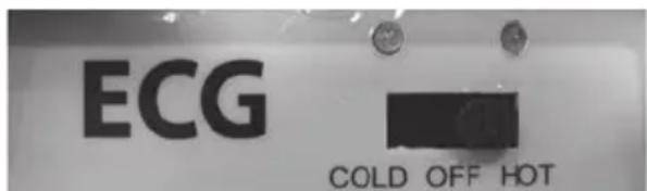 ECG COLD OFF HOT