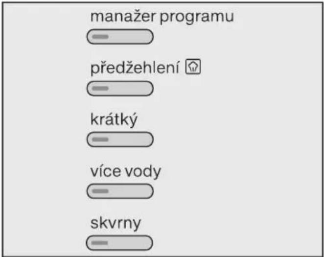 manažer programu předžehlení krátký více vody skvrny