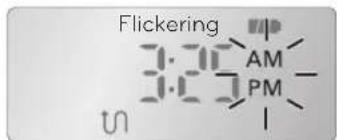 Flickering 3:25 AM PM