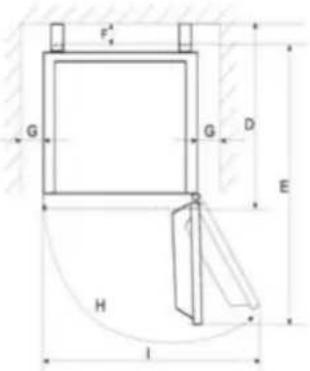 GORENJE F4151CW - Instalace spotřebiče - 1