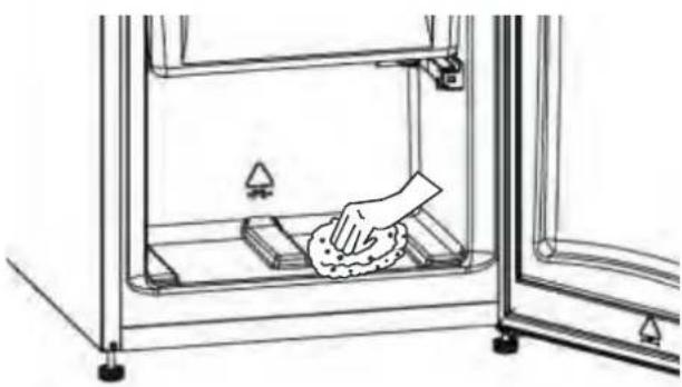 GORENJE F4151CW - Dezghetarea congelatorului - 1